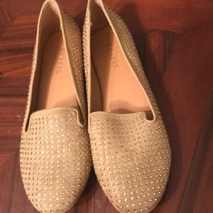 Gold Studded Flats